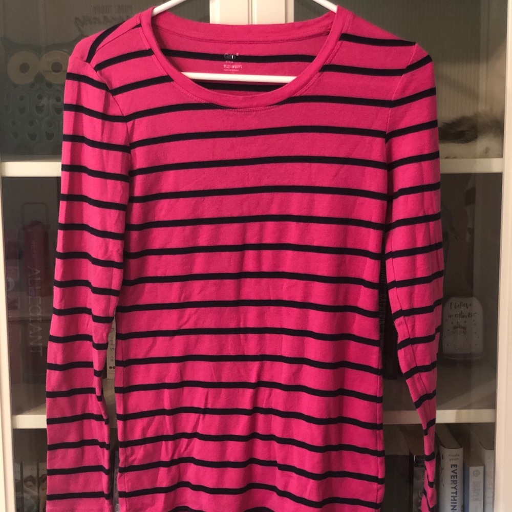 GAP striped long sleeved shirt